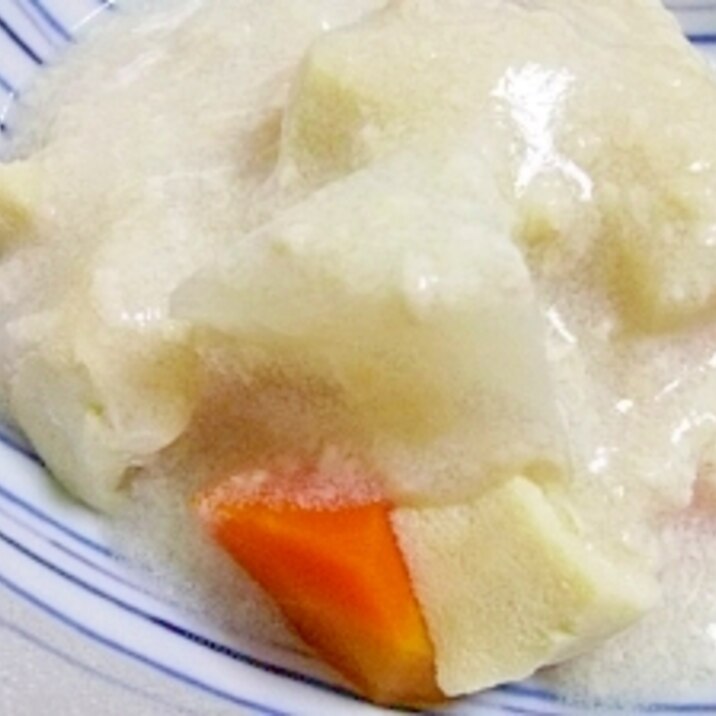 鶏そぼろあんかけの大根と高野豆腐煮